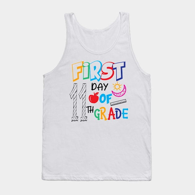 first day of 11th grade Tank Top by busines_night